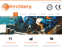 Tablet Screenshot of kirchbergweb.de